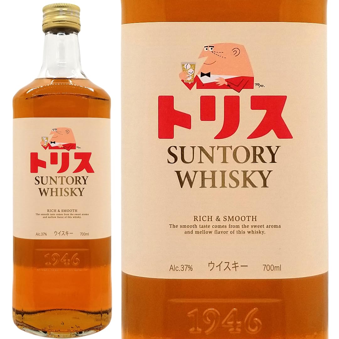 Amazon.co.jp: サントリー ウイスキー トリス 37度 700ml ウイスキー